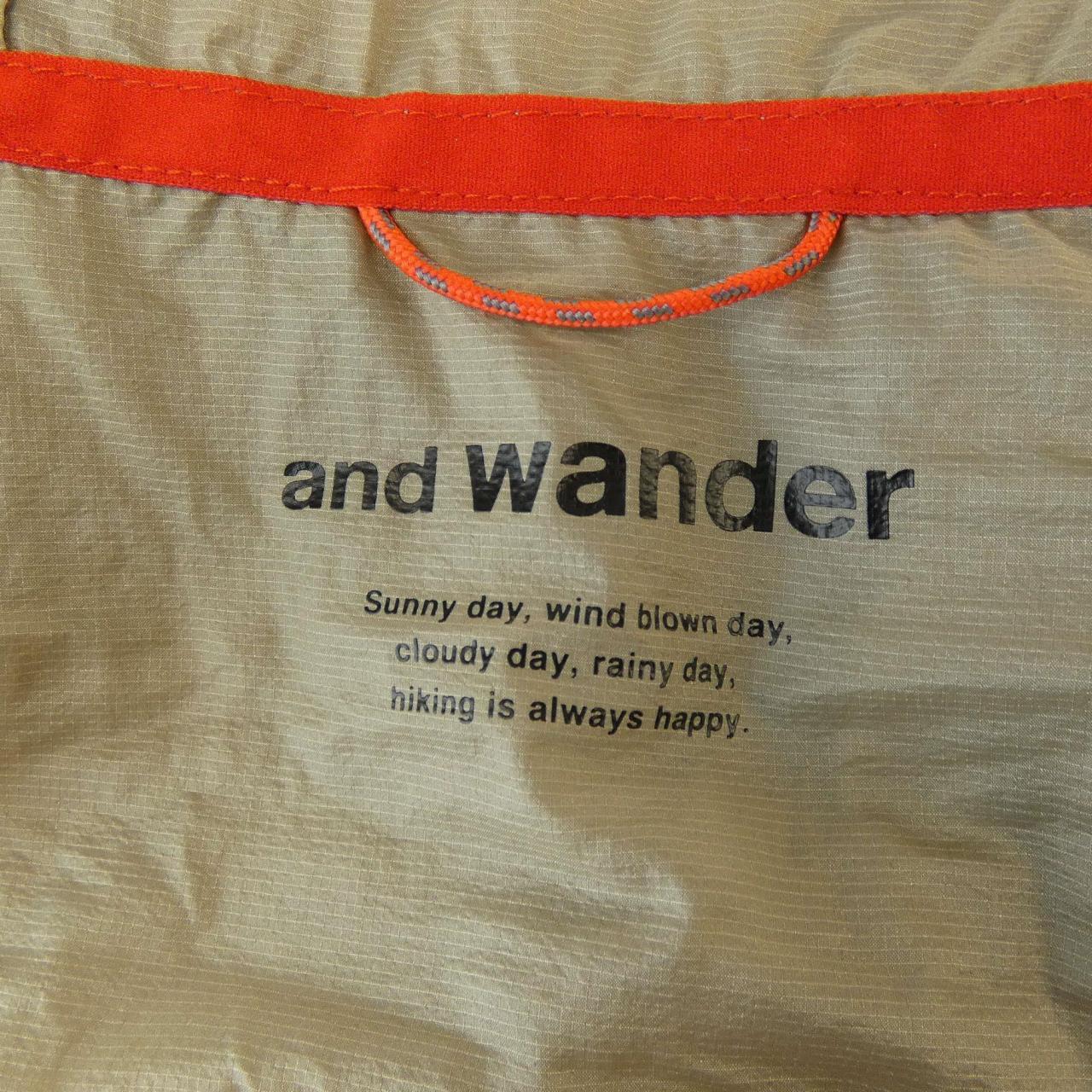 アンドワンダー and wander 574-6121500 ブルゾン