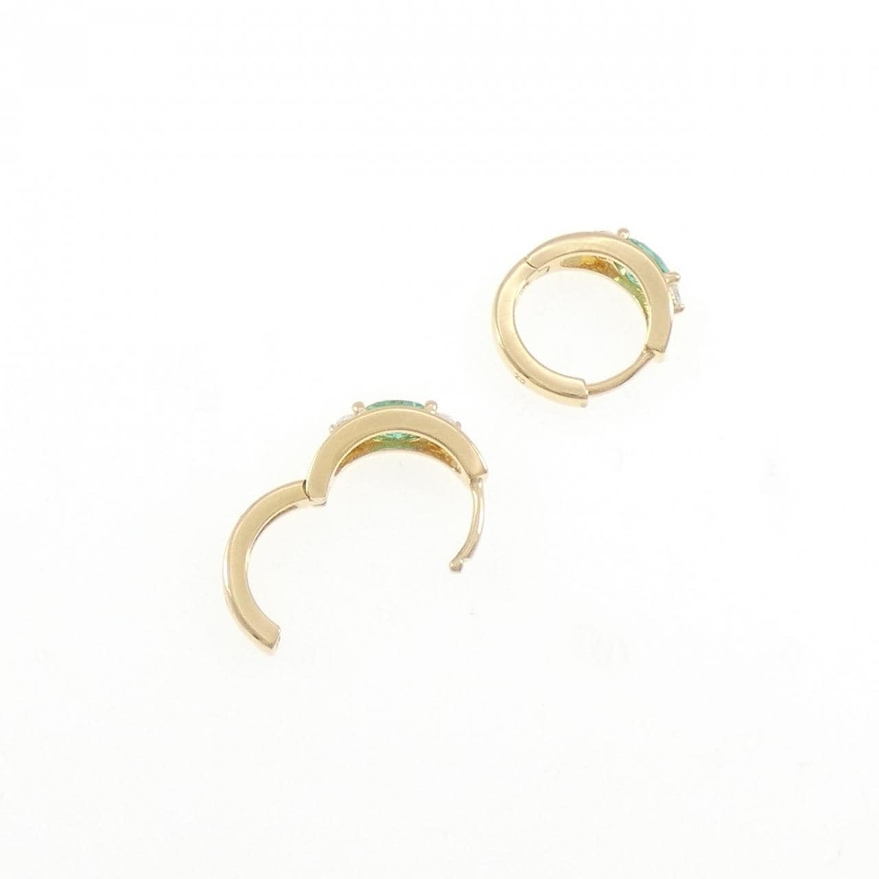 K18YG エメラルド ピアス