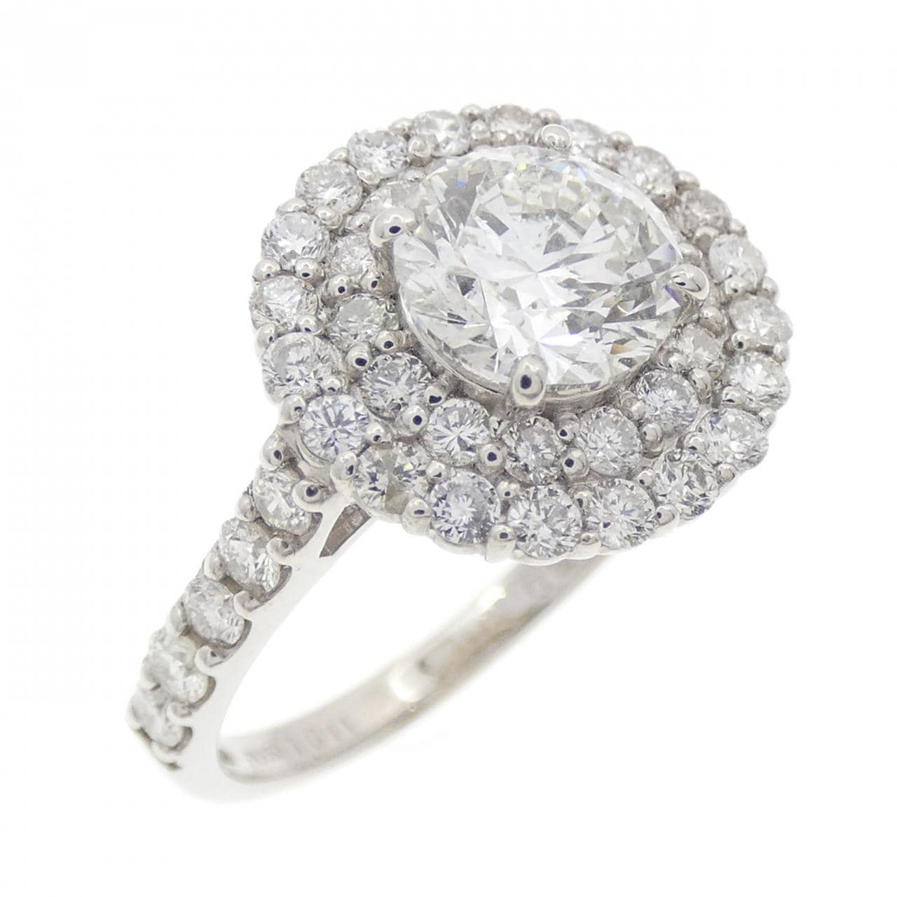 PT950 ダイヤモンド リング 1.011CT