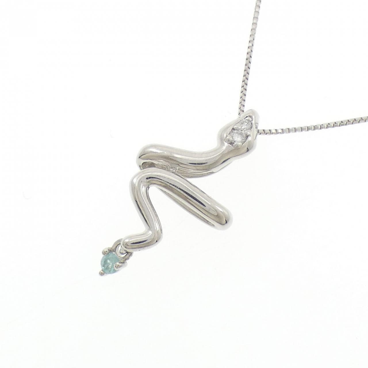 GSTV トルマリン ネックレス 0.01CT