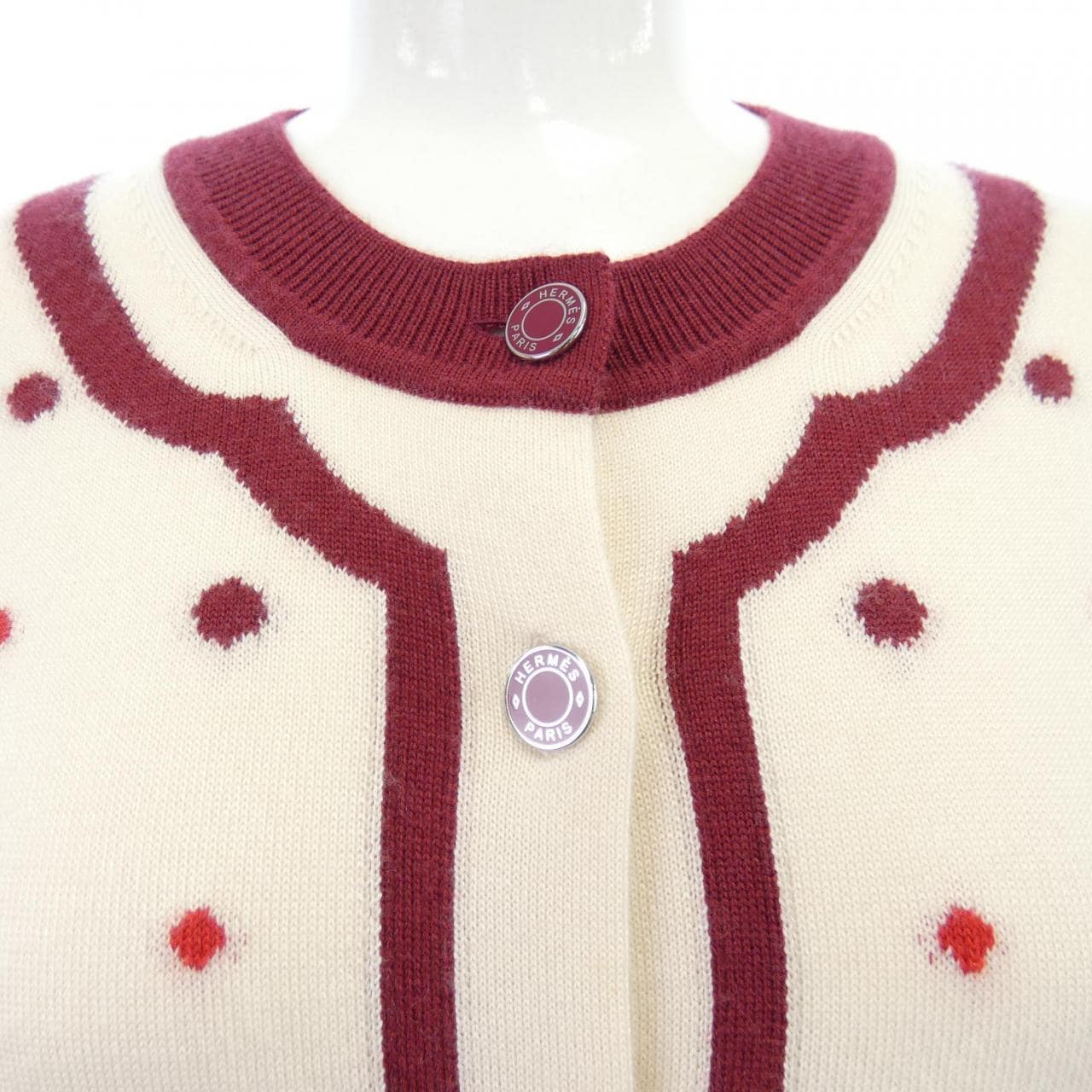 エルメス HERMES カーディガン