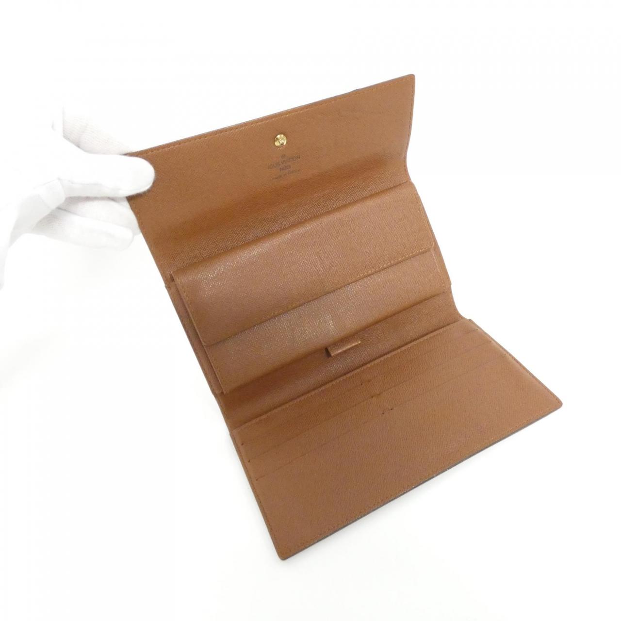 ルイヴィトン モノグラム ポルト トレゾール インターナショナル M61215 財布