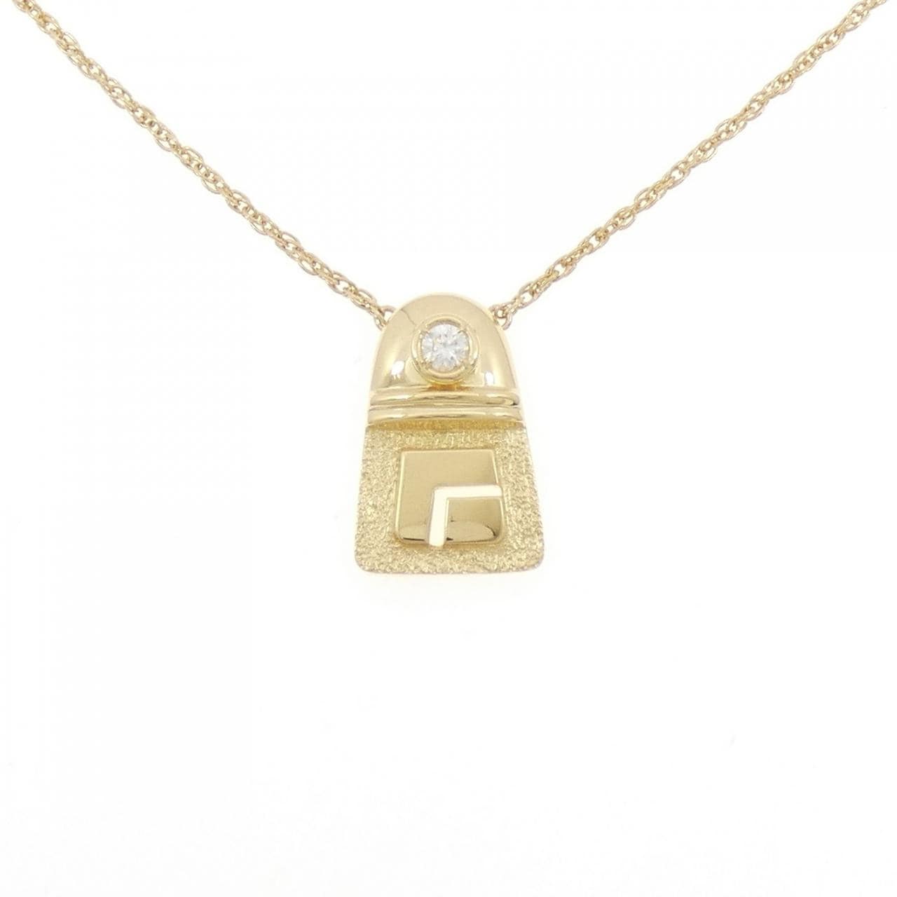 K18YG ダイヤモンド ネックレス 0.21CT
