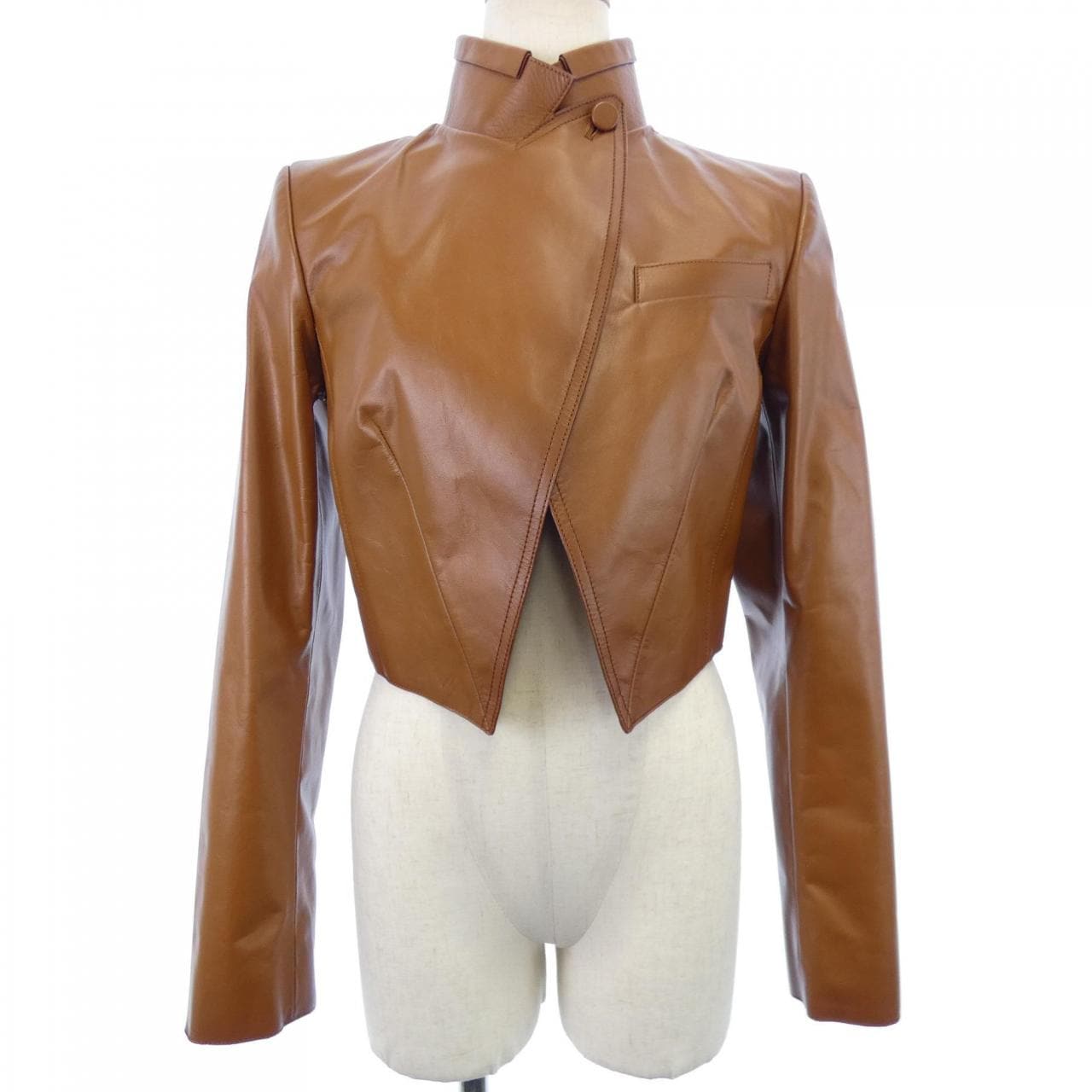 FENDI FPJ930 ALBW leather jacket