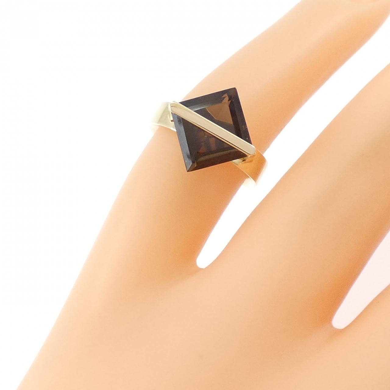 ヤヌカ スモーキークオーツ リング