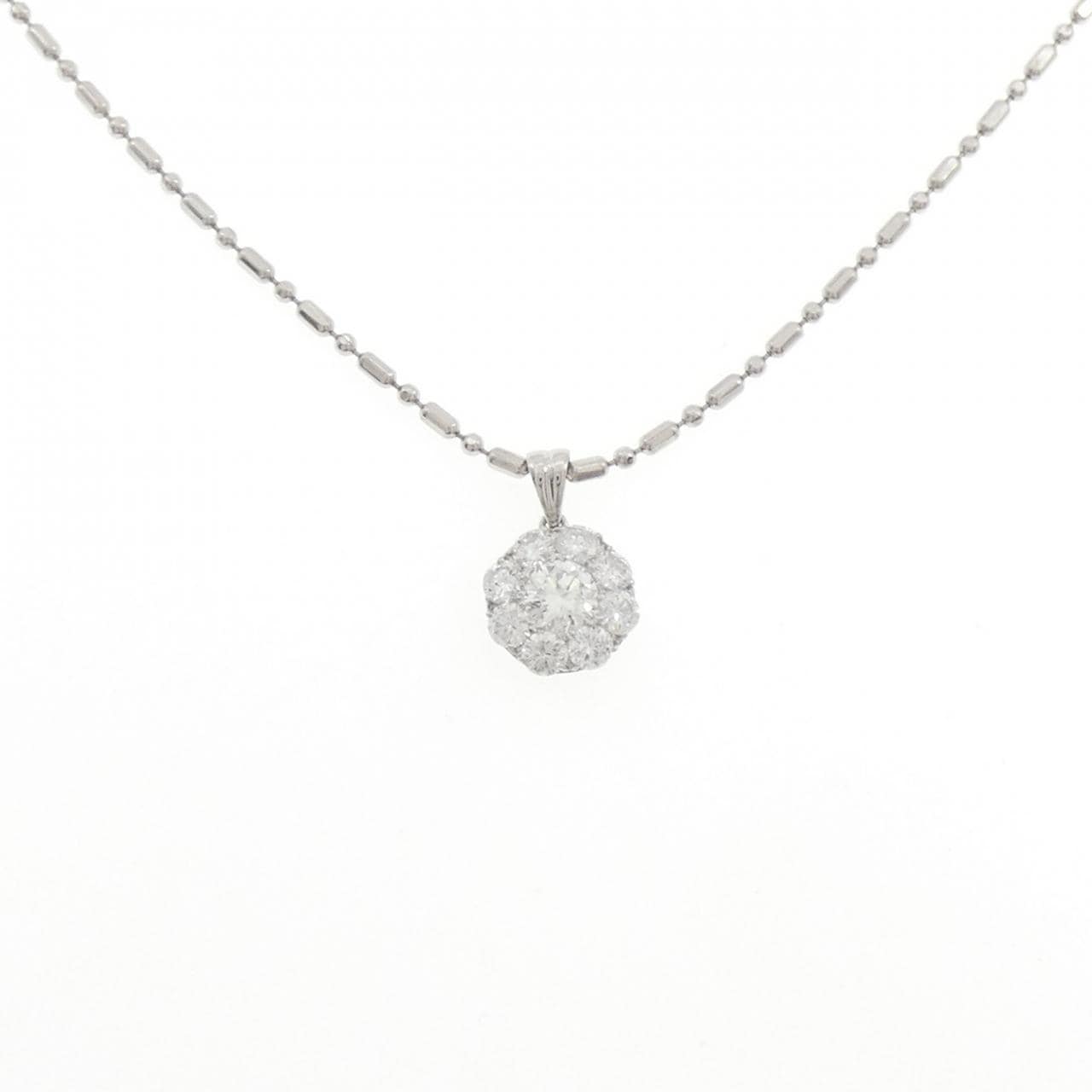 PT900/PT850 ダイヤモンド ネックレス 0.383CT