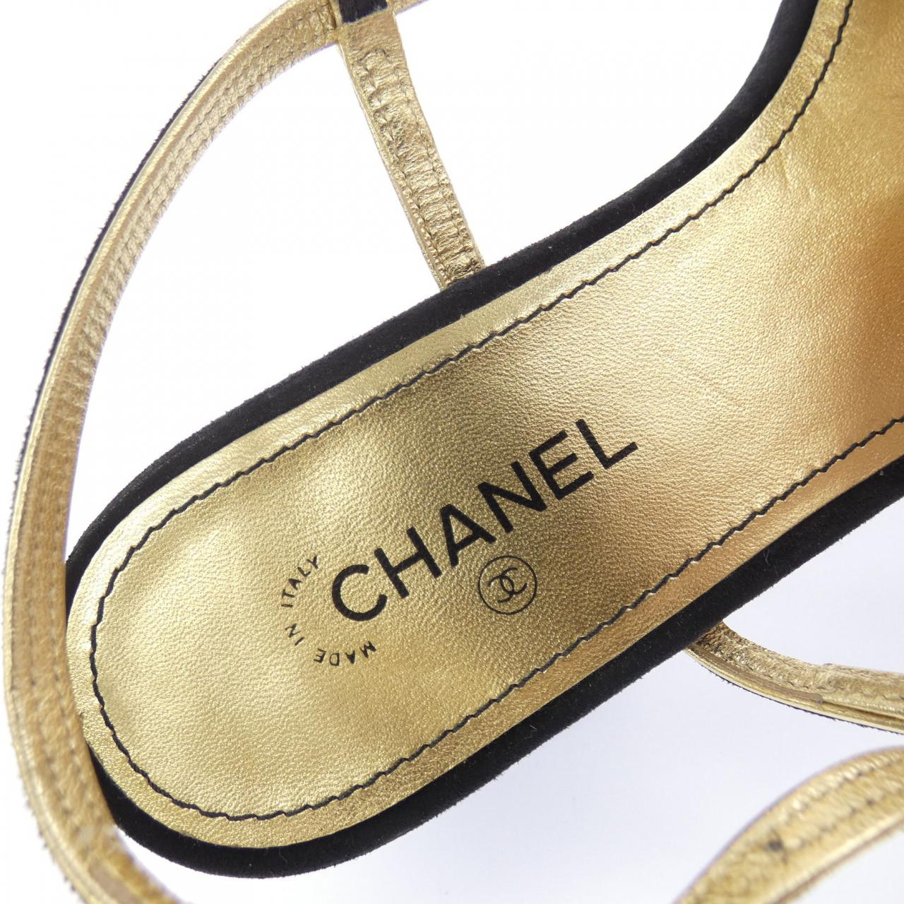 シャネル CHANEL G37383X56151 サンダル