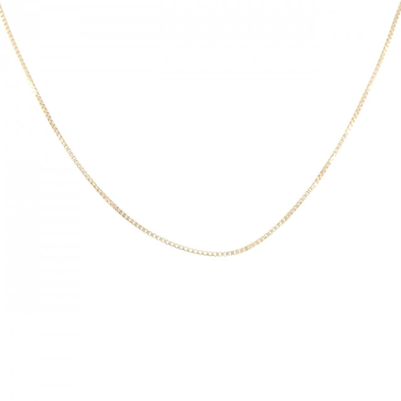 K18YG Venetian chain necklace