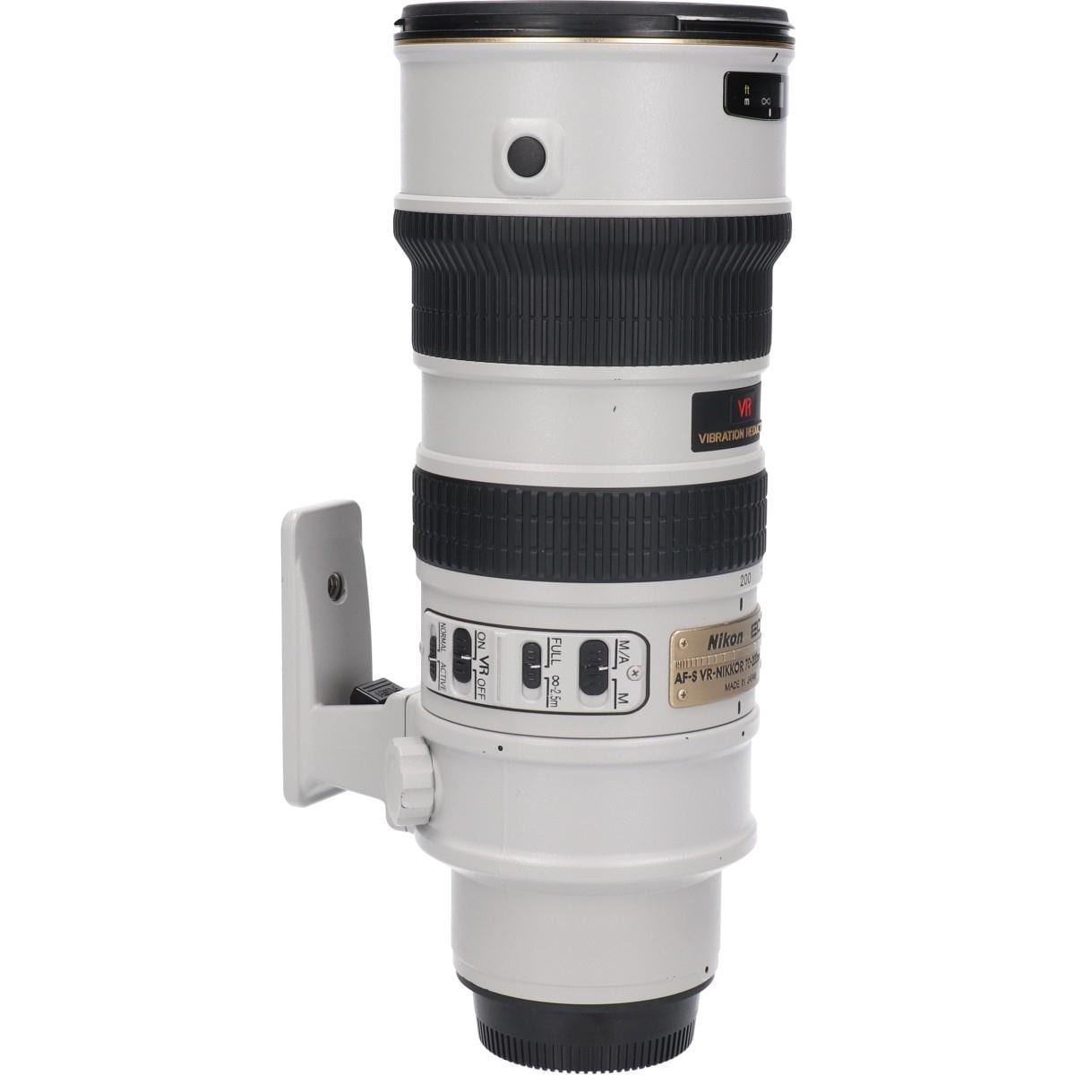 ＡＦ－Ｓ７０－２００ｍｍ　Ｆ２．８Ｇ　ＶＲ　ライトグレー