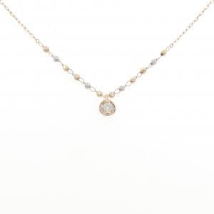 K10スリーカラー ダイヤモンド ネックレス 0.10CT