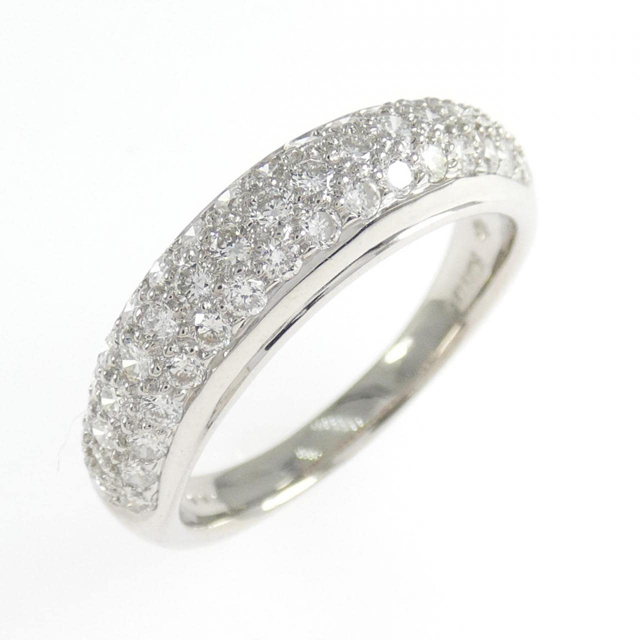 K18WG ダイヤモンド リング 0.88CT