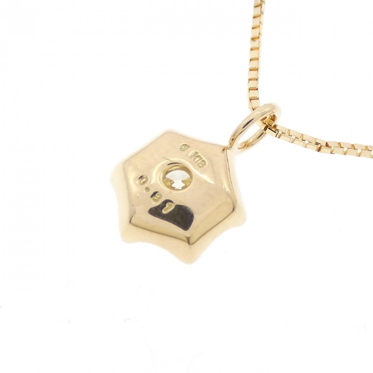 K18YG ダイヤモンド ネックレス 0.31CT