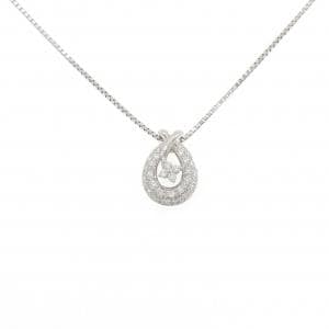 PT900/PT850 ダイヤモンド ネックレス 0.34CT