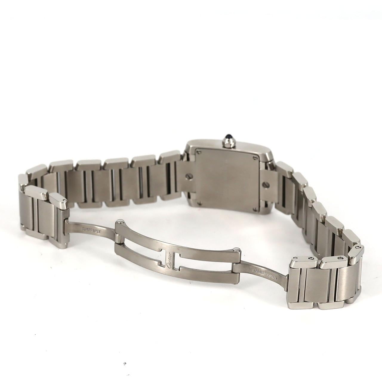 カルティエ タンクフランセーズSM W51008Q3 SS クォーツ