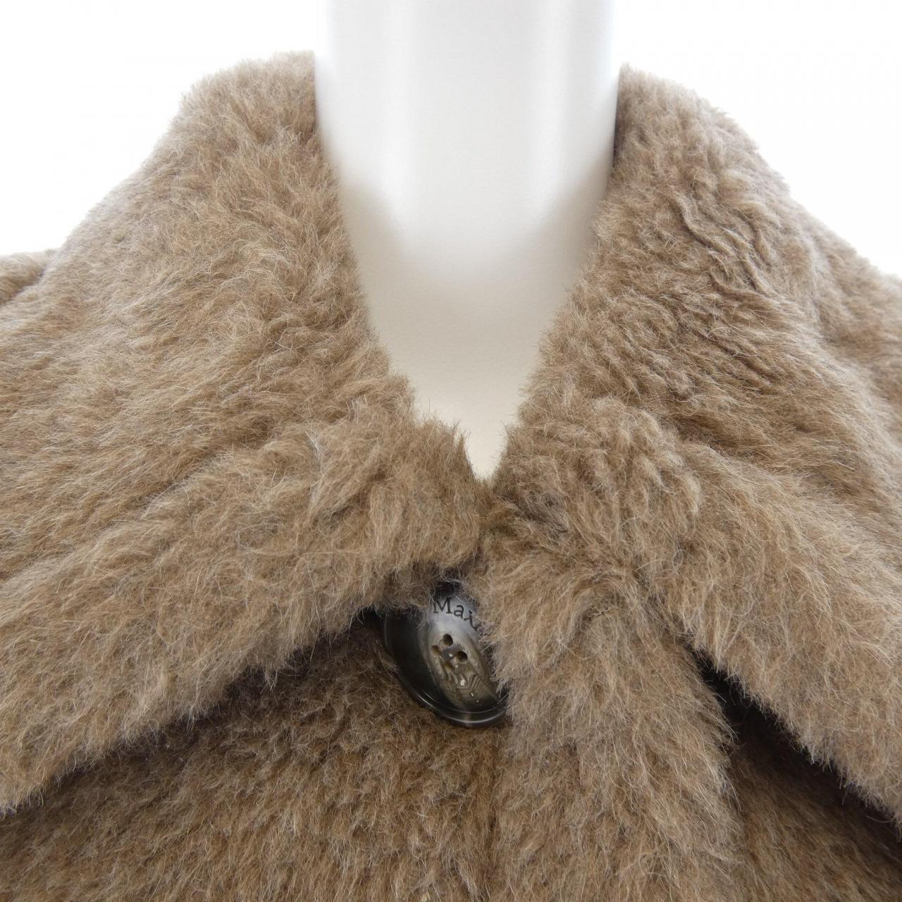 マックスマーラ Max Mara TERZO 473618 テディベア ケープ