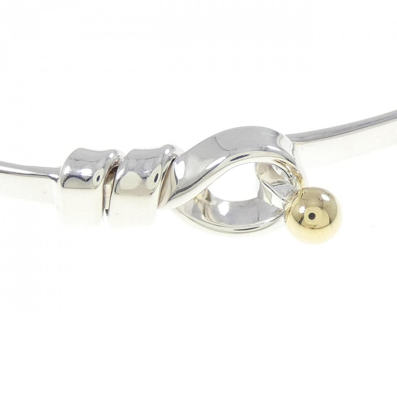 【ヴィンテージ】ティファニー フック&アイ バングル