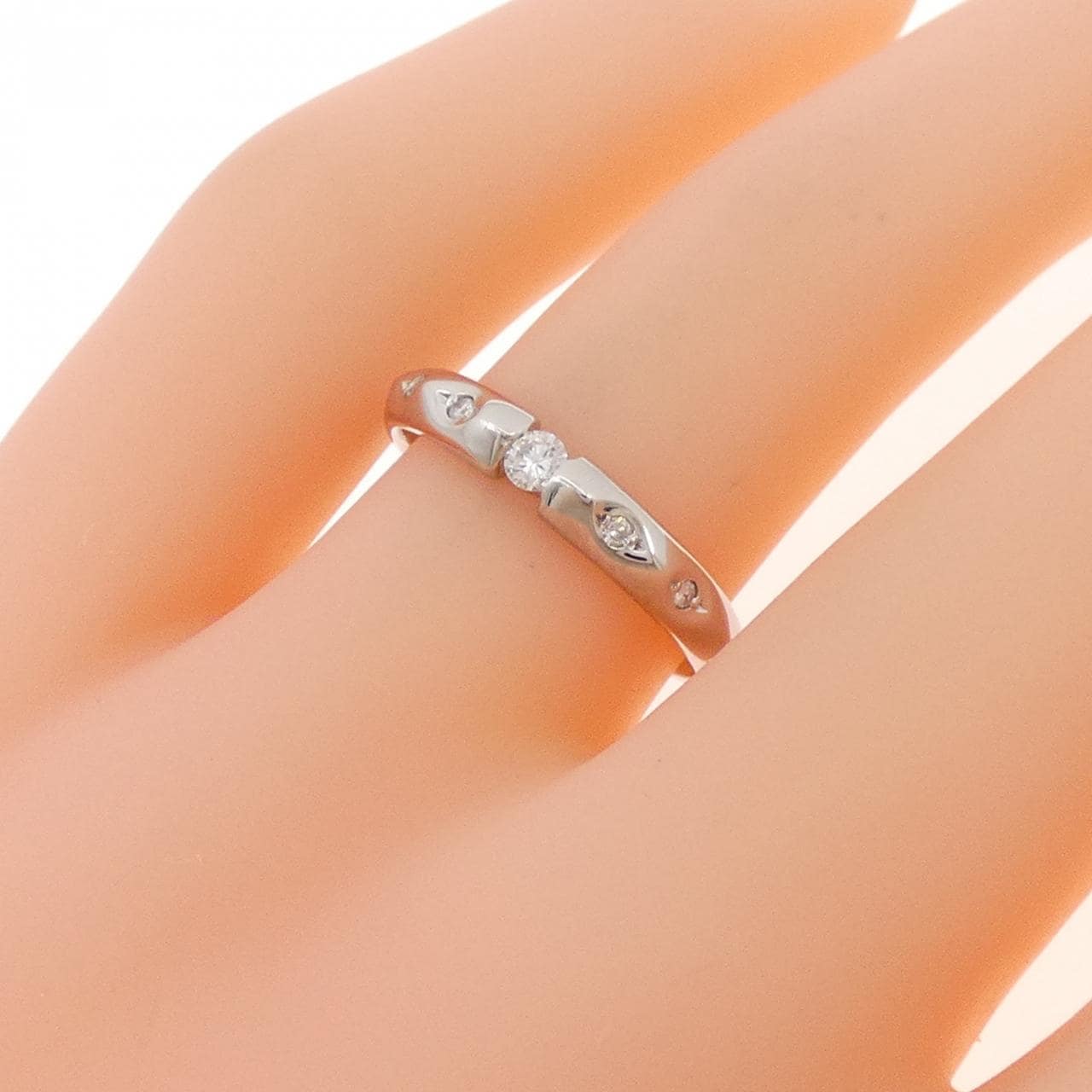 PT900 ダイヤモンド リング 0.1CT