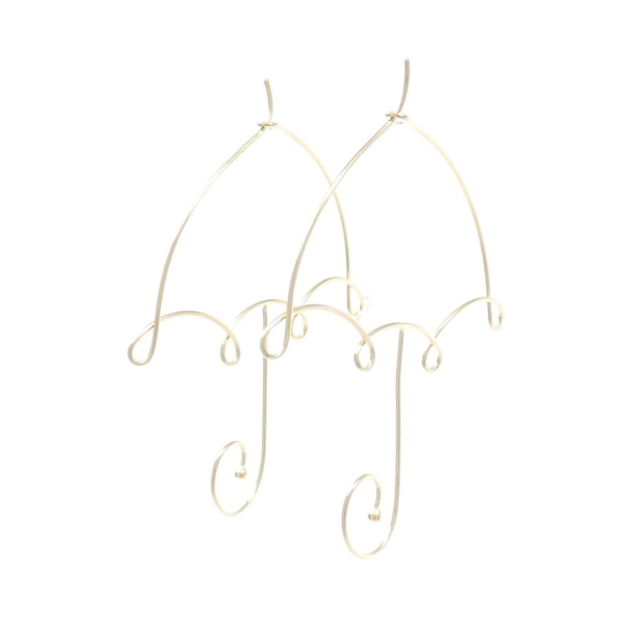 K18YG アンブレラ ピアス