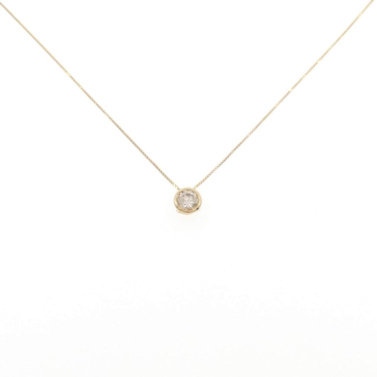 K18YG ダイヤモンド ネックレス 0.3CT