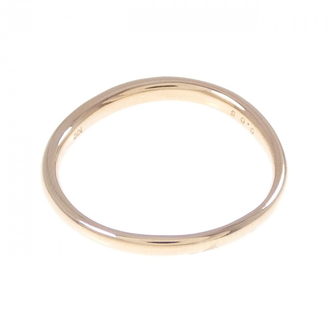 K10PG ダイヤモンド リング 0.05CT