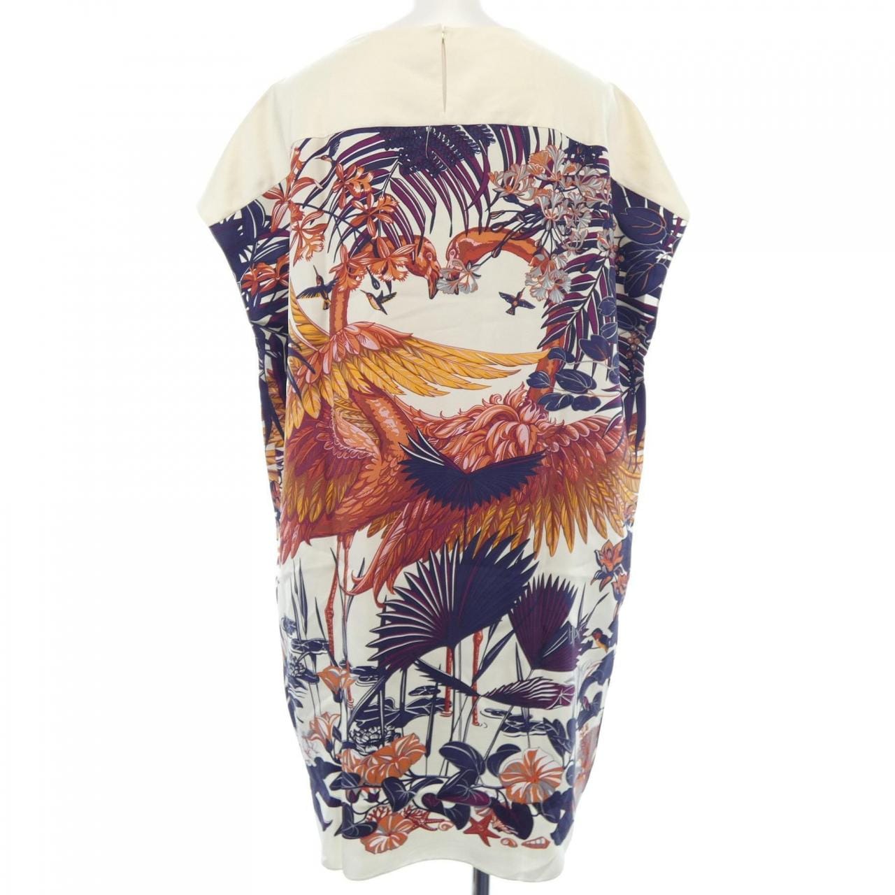 エルメス HERMES FLAMINGO PARTY ワンピース