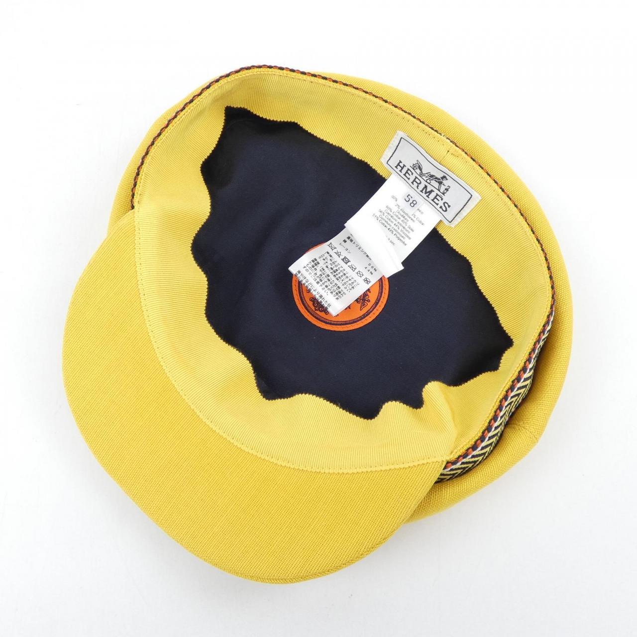 エルメス HERMES EX-LIBRIS クルードセル H211015N CAVALE キャップ