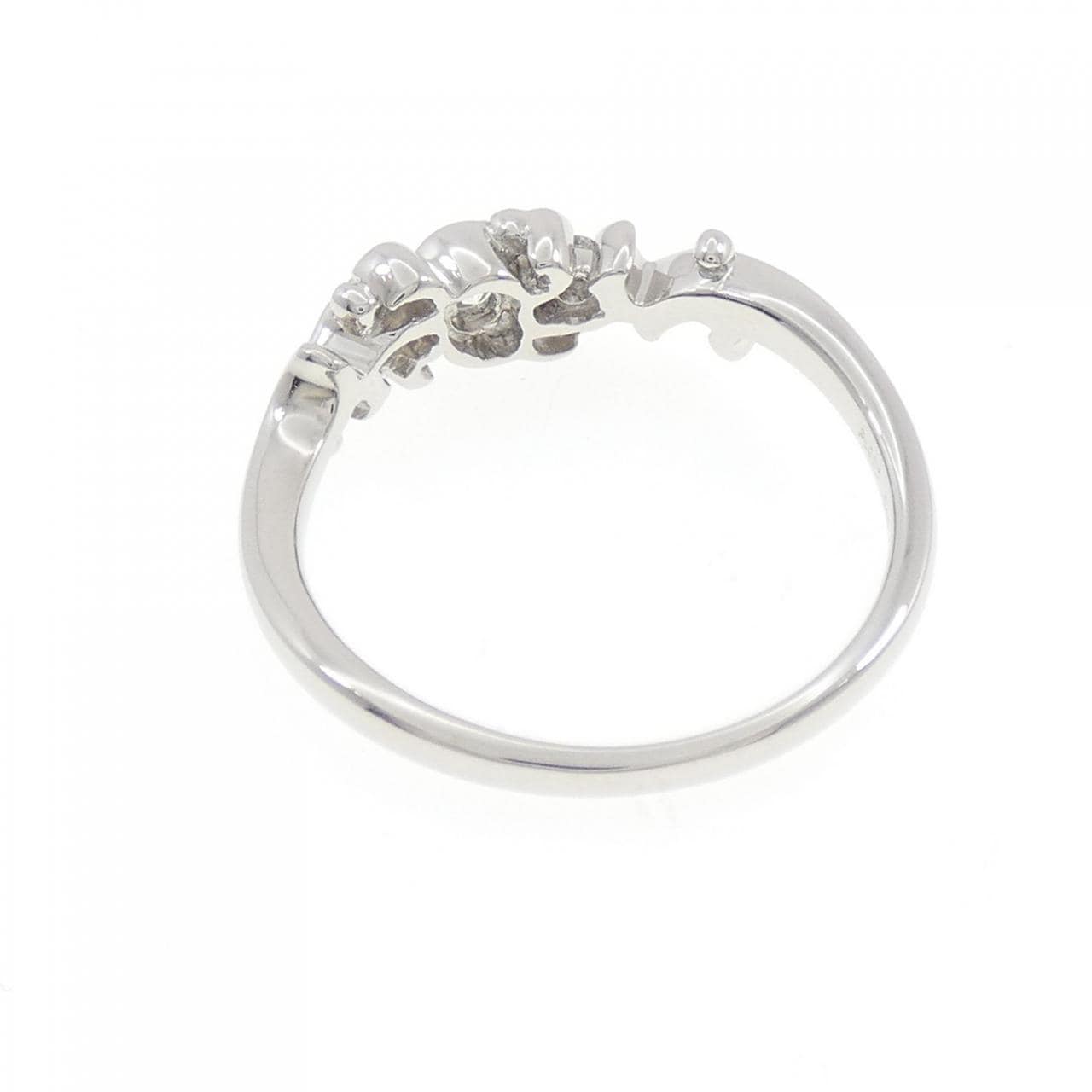 PT950 ダイヤモンド リング 0.10CT