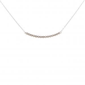 K18PG ダイヤモンド ネックレス 0.10CT