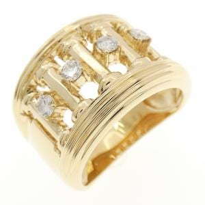 K18YG ダイヤモンド リング 0.25CT