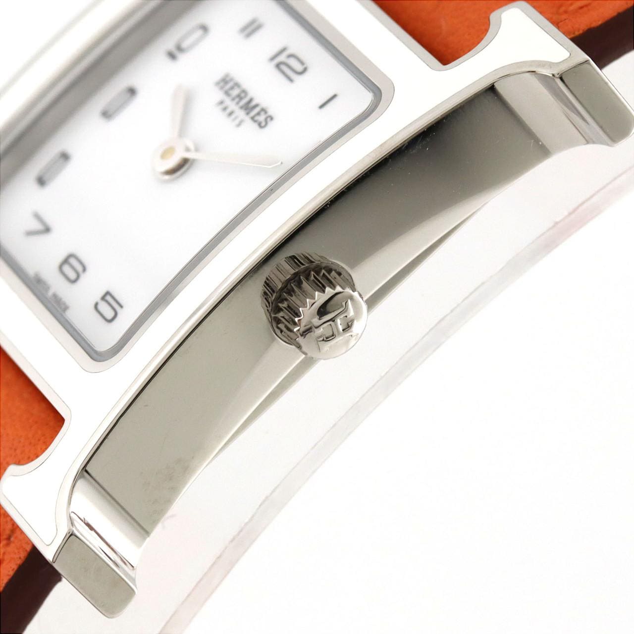 HERMES H Watch Double Tour HH1.220 SS Quartz