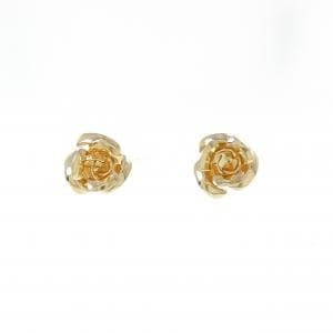 【新品】K18YG ローズ ピアス