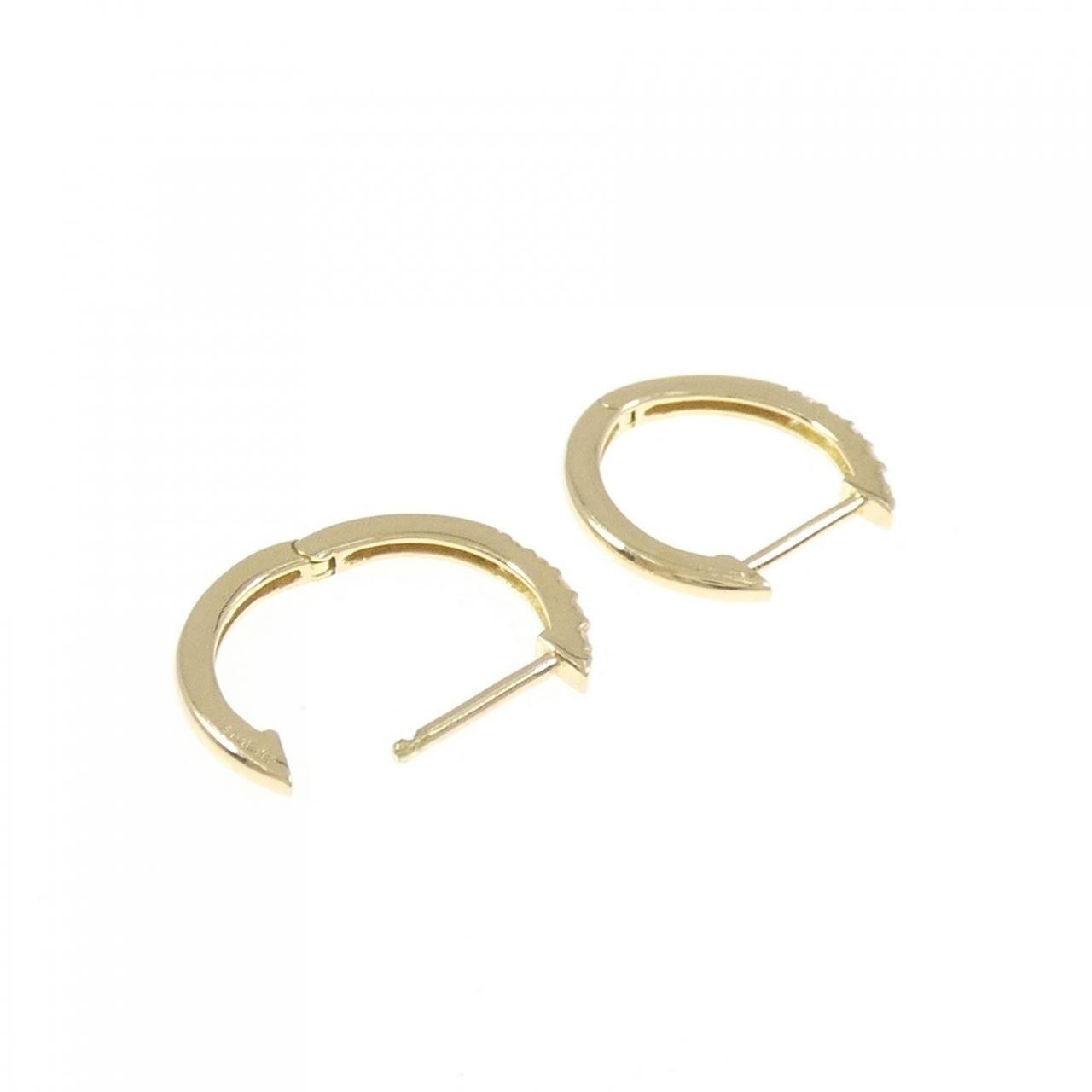 【リメイク】K18YG ダイヤモンド ピアス 0.10CT