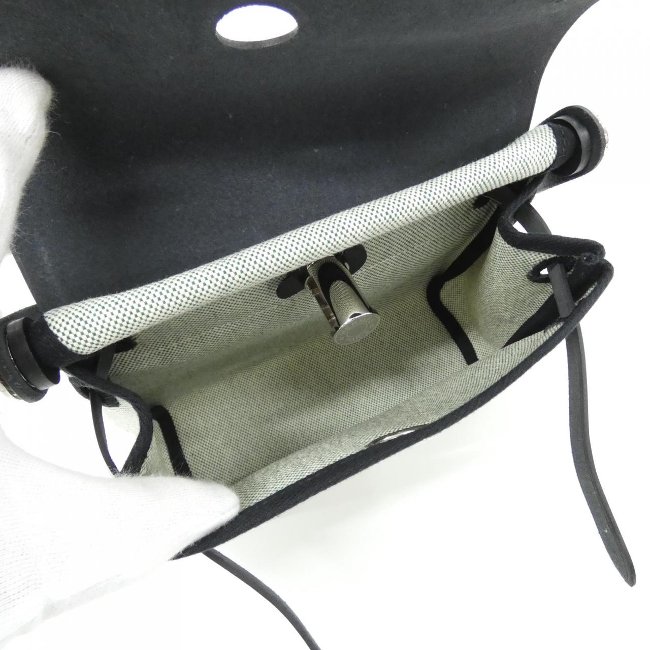 エルメス エールバッグ ジップ 20cm 085414CK ショルダーバッグ