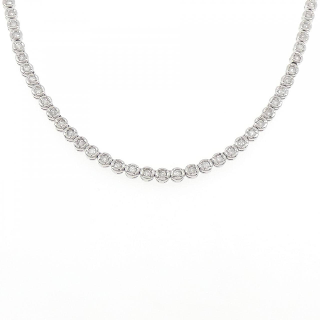 PT850 ダイヤモンド ネックレス 2.00CT