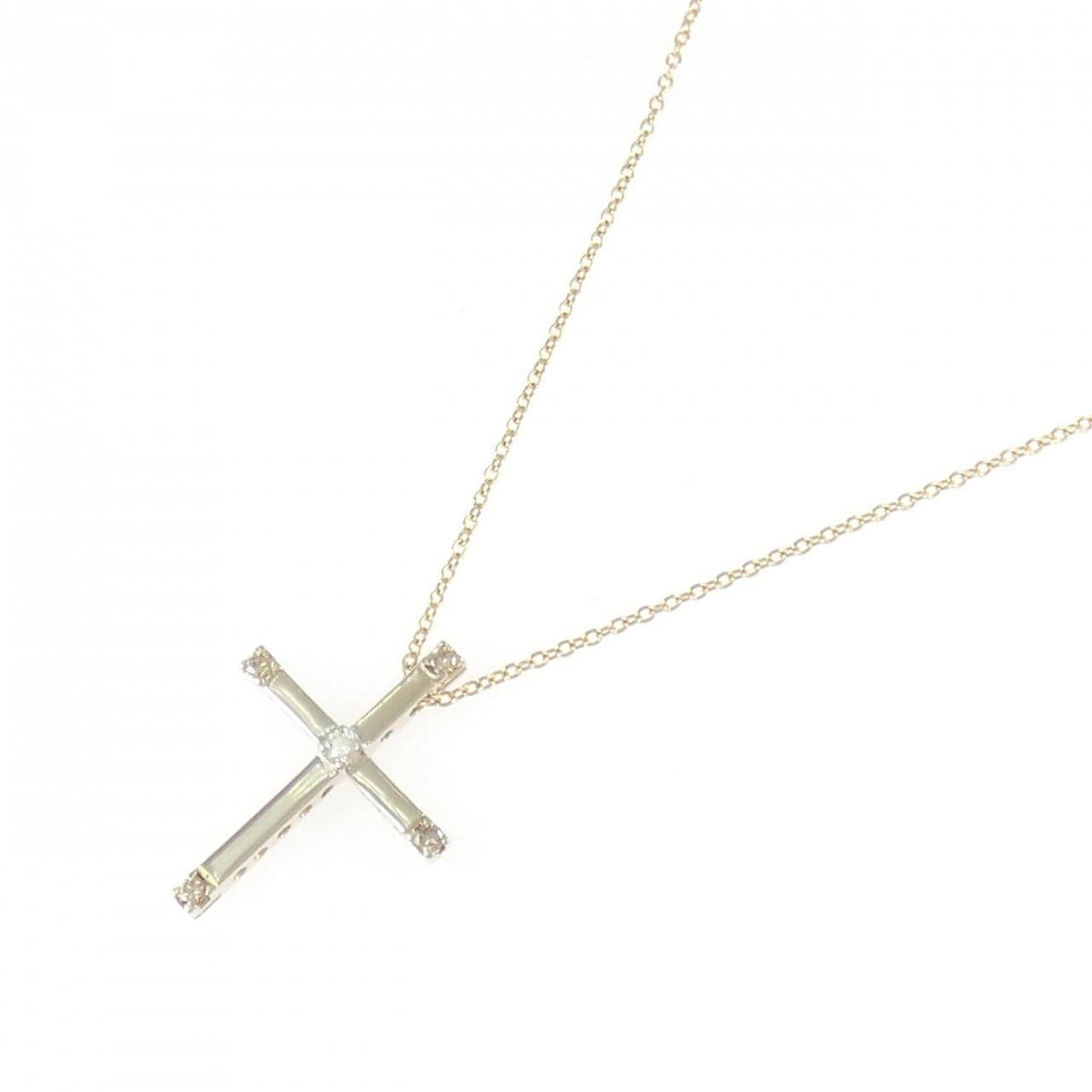 スタージュエリー ダイヤモンド ネックレス 0.19CT