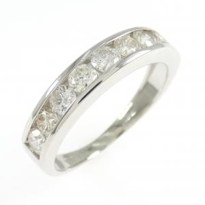 PT900 ハーフエタニティ ダイヤモンド リング 1.00CT