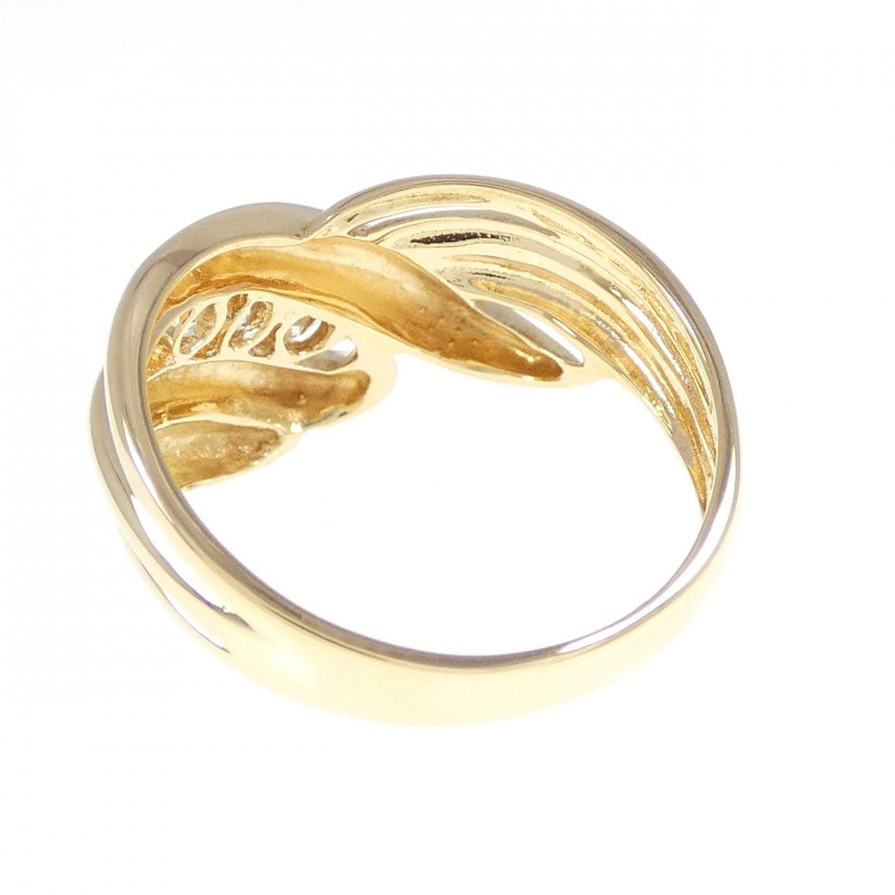 K18YG ダイヤモンド リング 0.30CT