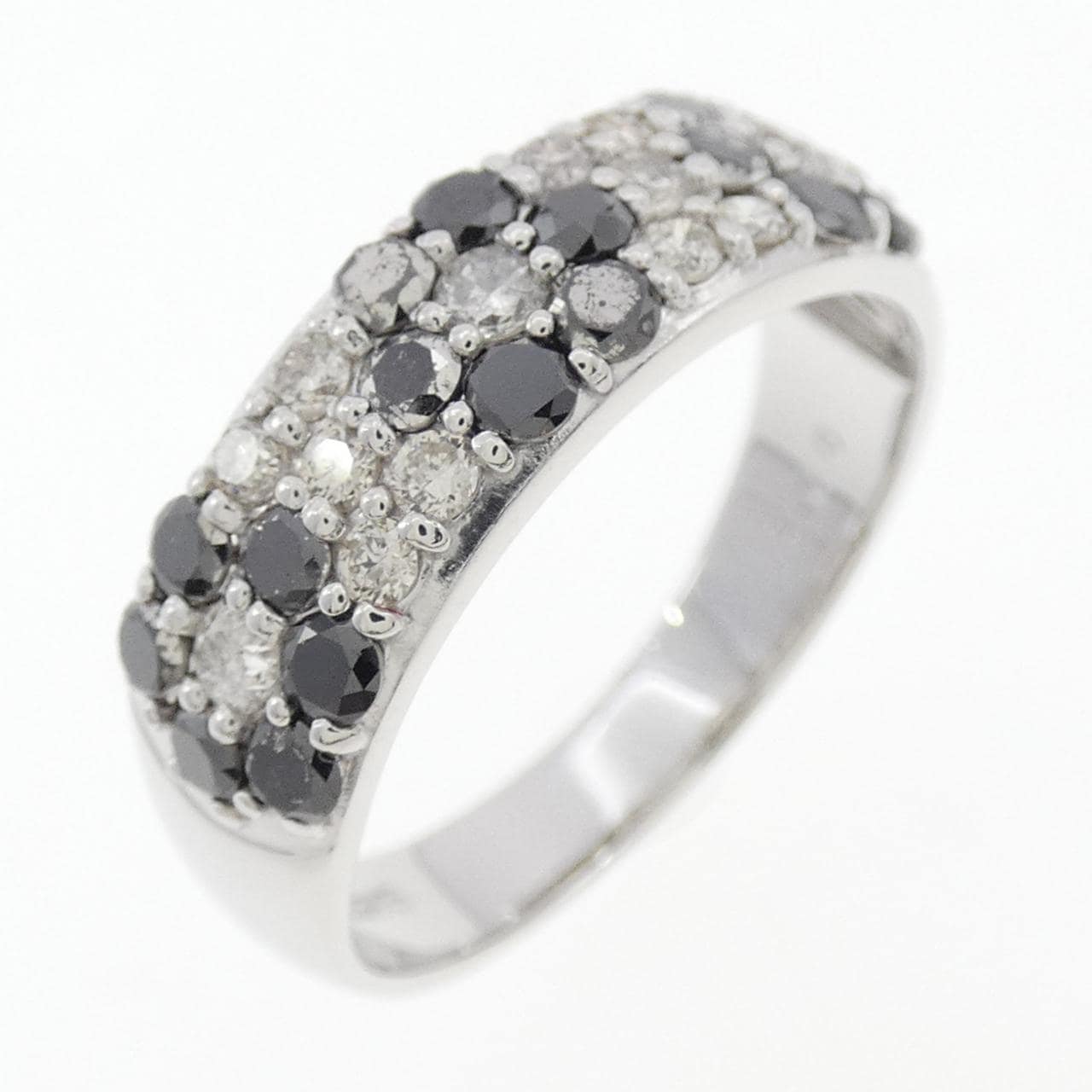 K18WG ダイヤモンド リング 1.00CT