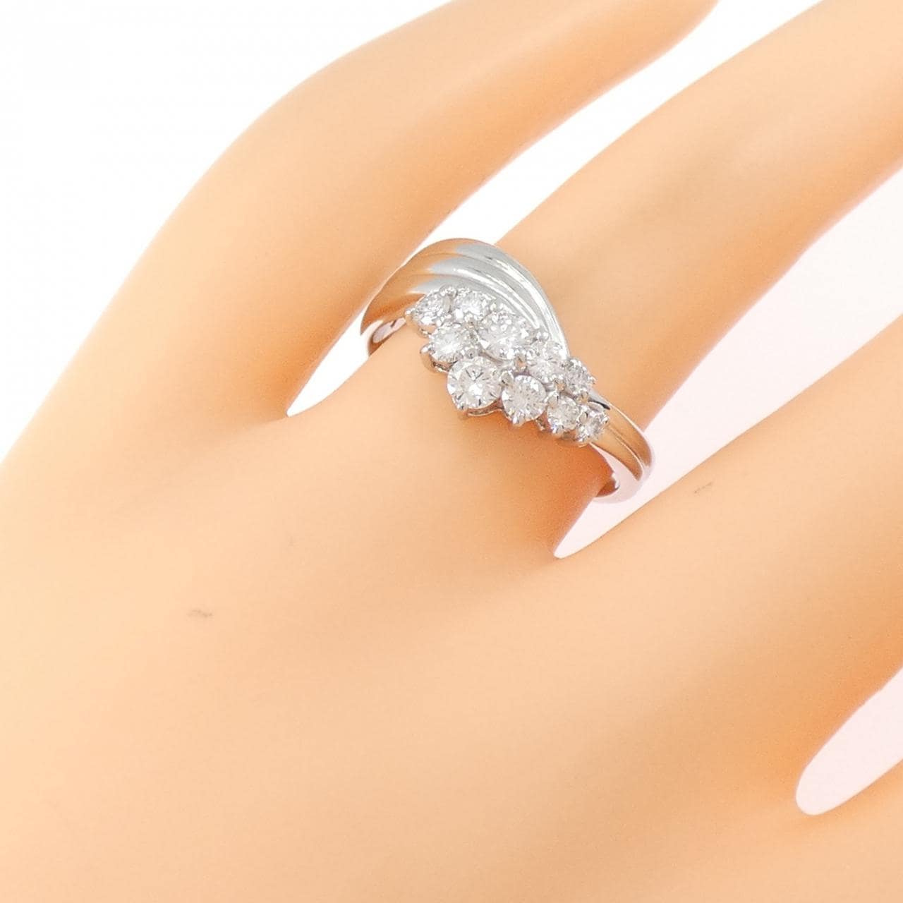 PT900 ダイヤモンド リング 0.54CT