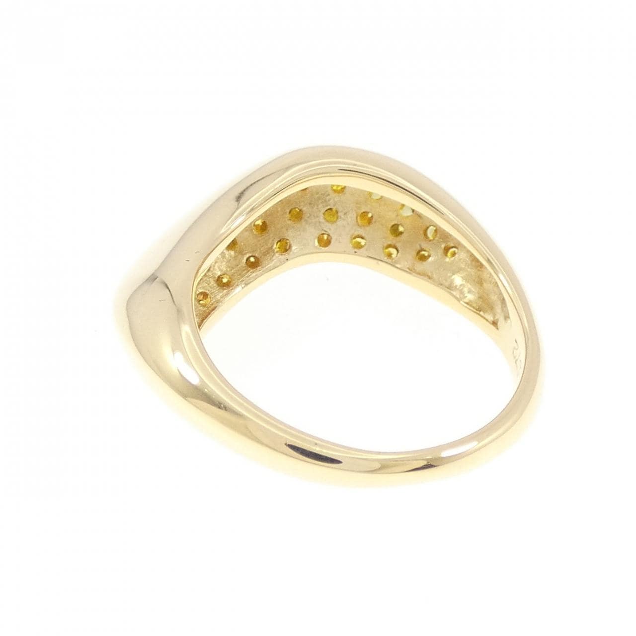 K18YG ダイヤモンド リング 0.572CT
