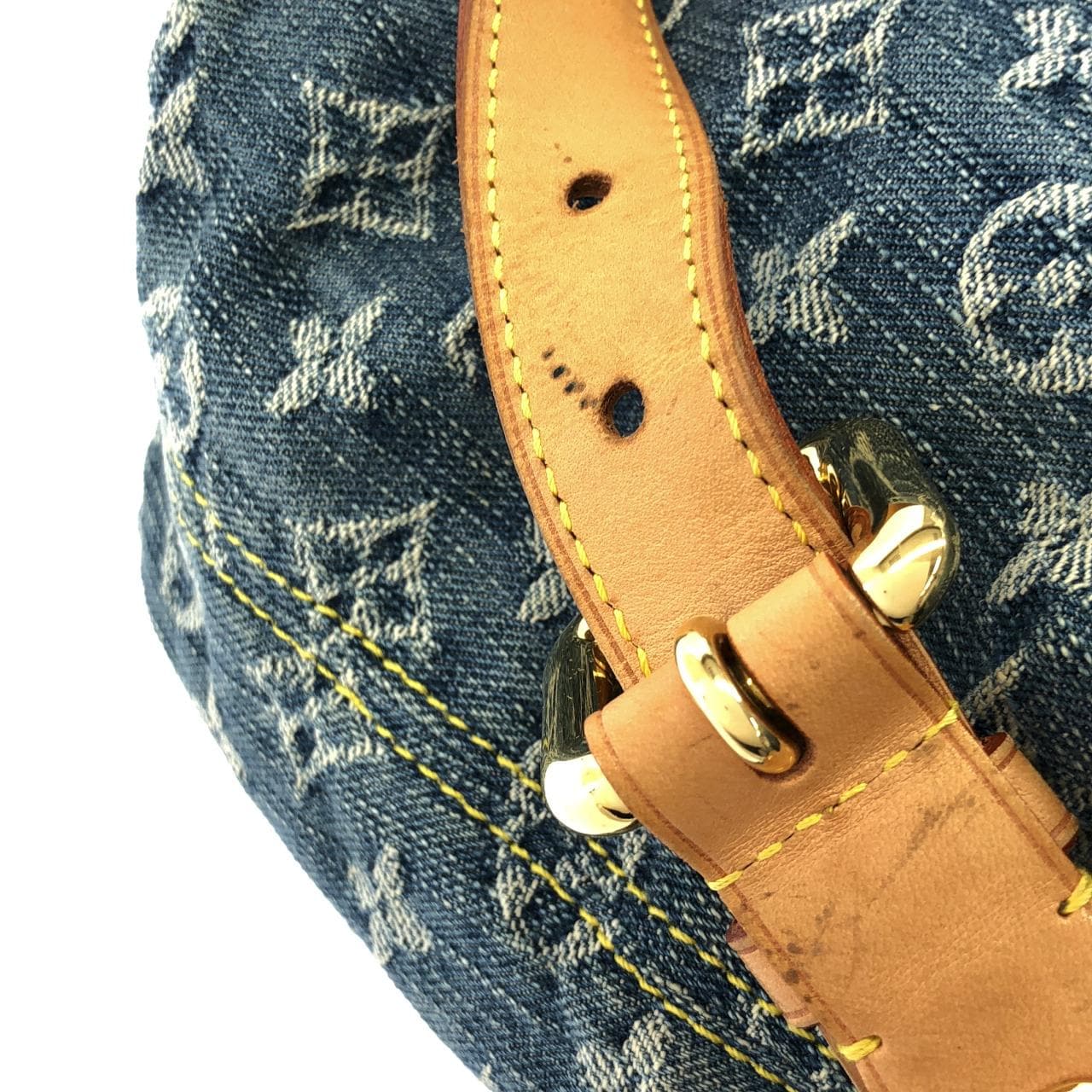 【ヴィンテージ】ルイヴィトン モノグラム デニム バギー PM M95049 ショルダーバッグ