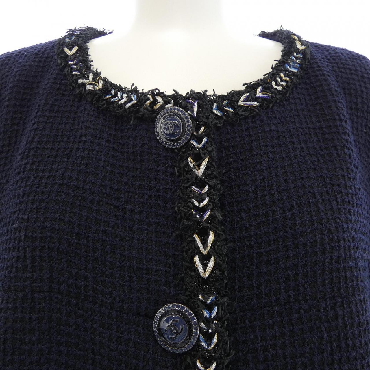 シャネル CHANEL P53402V36894 ノーカラージャケット