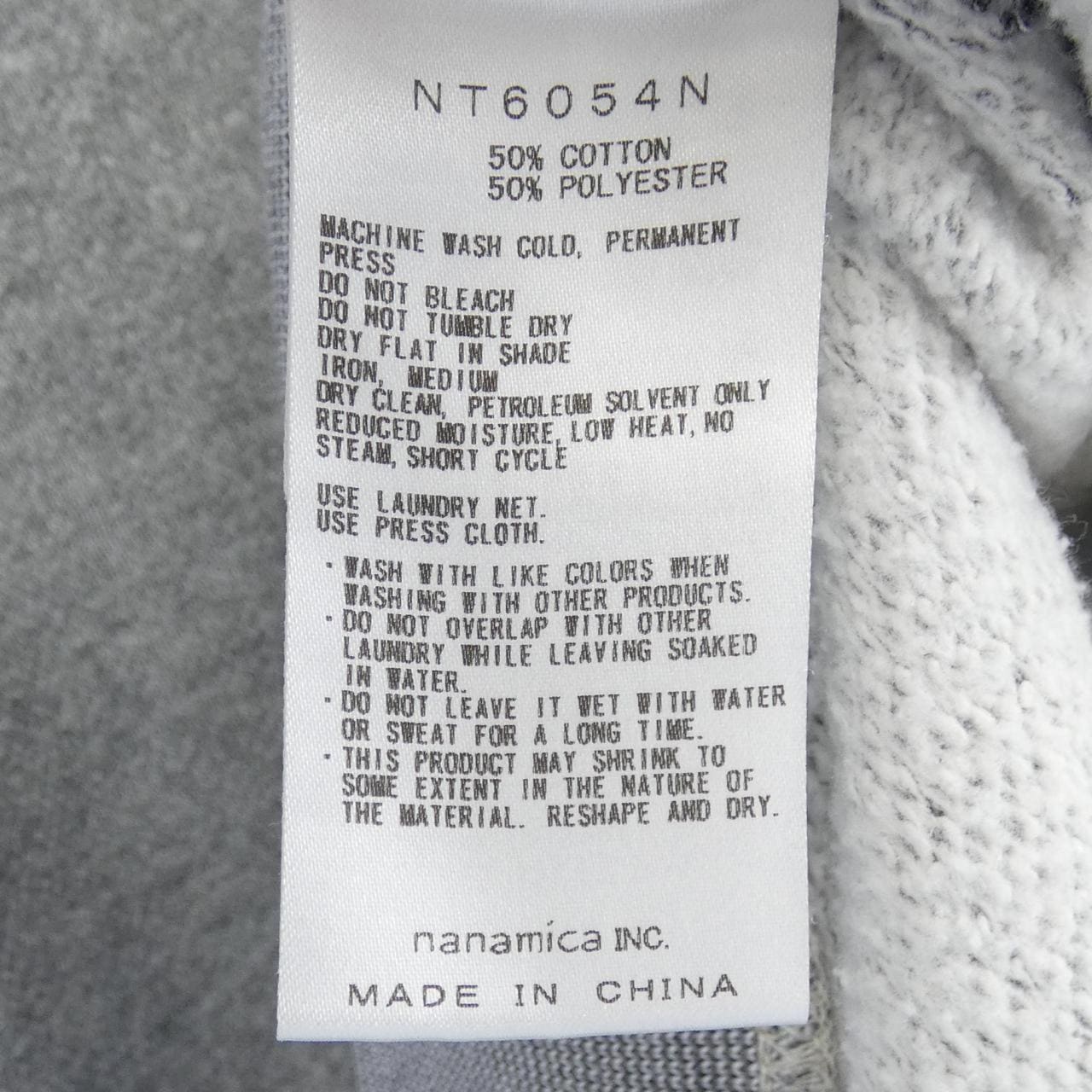 ザノースフェイス THE NORTH FACE NT6054N スウェット