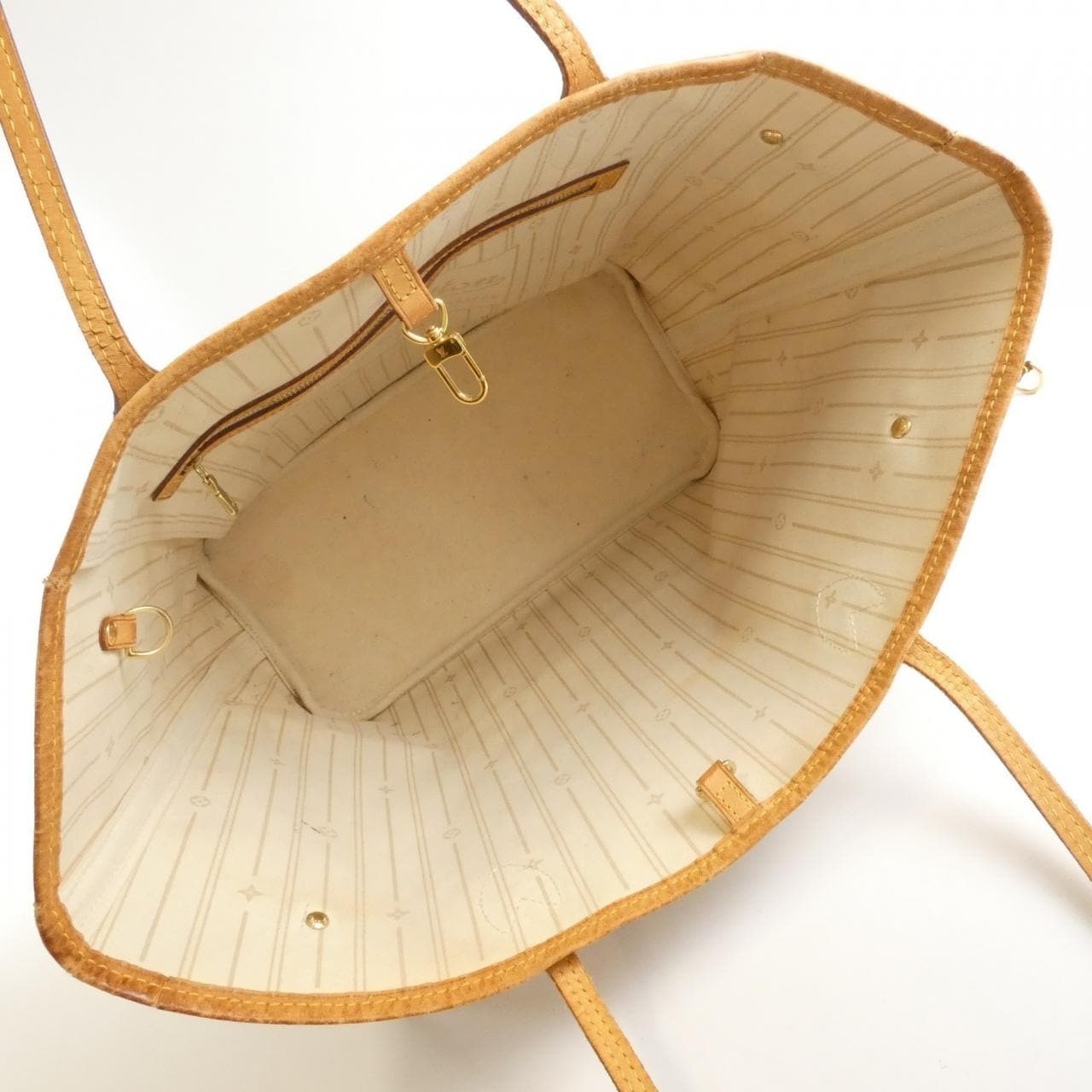 ルイヴィトン ダミエ アズール ネヴァーフル MM N51107 バッグ