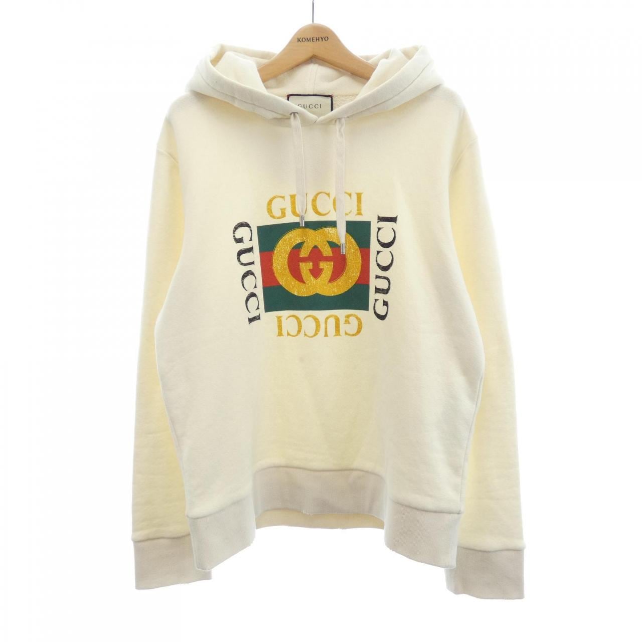 グッチ GUCCI GUCCIロゴオーバーサイズスウェットシャツ 454585-X5J57 パーカー