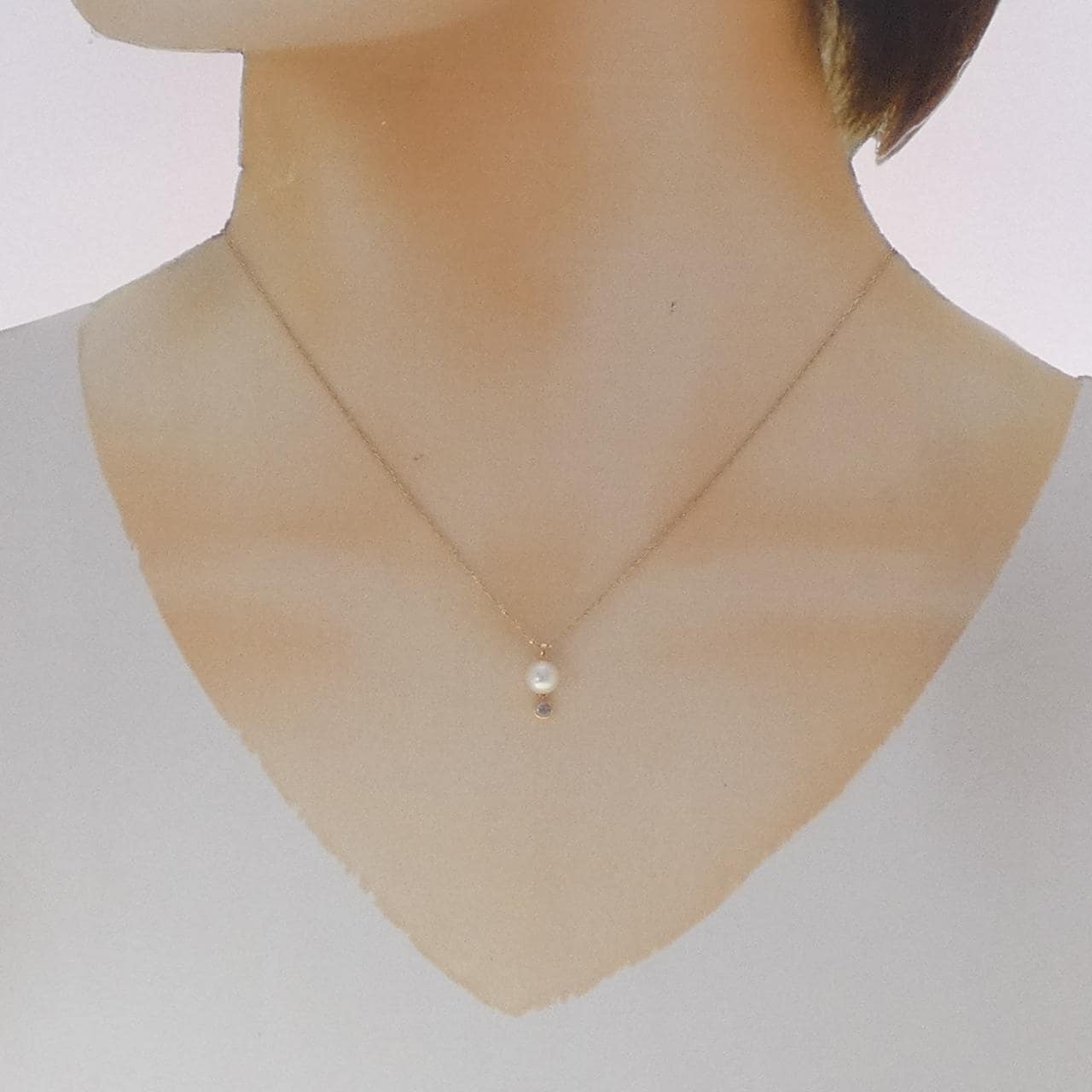 エテ 淡水パール ネックレス 5.2mm