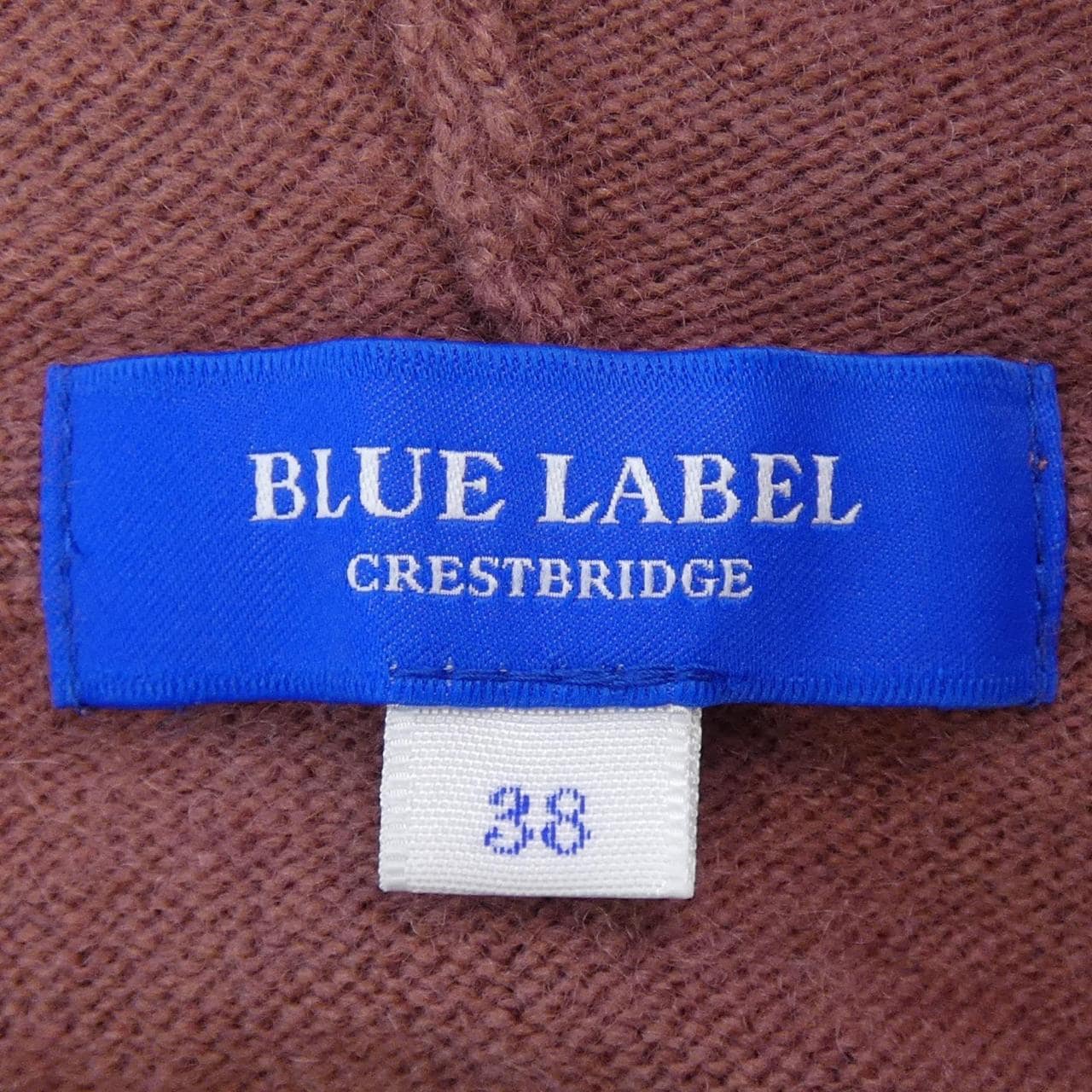 蓝色蕾丝吊带BLUE LABEL CRESTBRID针织衫