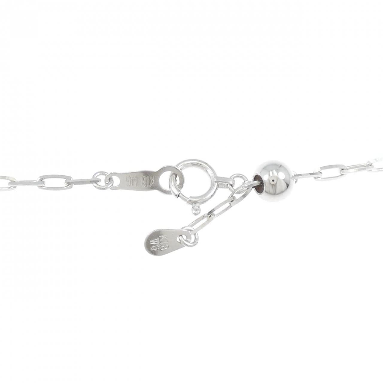 K18WG チェーン ネックレス