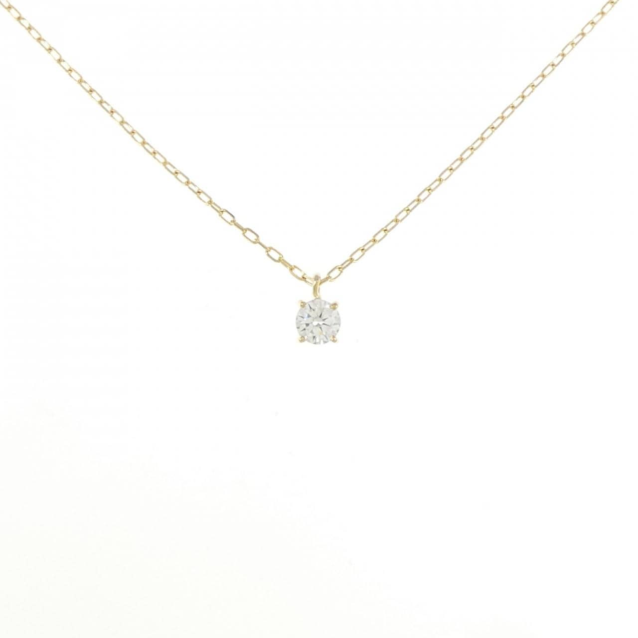 K18YG ダイヤモンド ネックレス 0.20CT