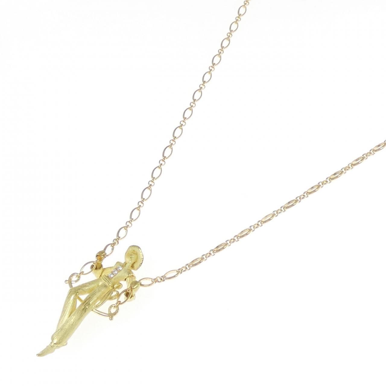 トモヤス ダイヤモンド ネックレス 0.05CT
